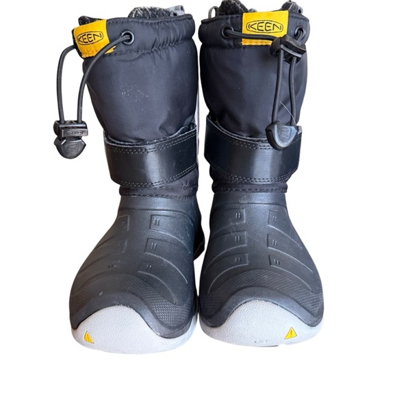 Keen Black Purple Shellback 400g Insulated Waterproof Winter Boots Youth Size 11 - Picture 1 of 14